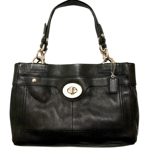 COACH Penelope Carryall 100% AUTHENTIC Color: Black
Leather handbag - Like New - Picture 7 of 16